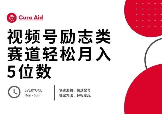 视频号励志类赛道快速涨粉500+，快速起号，轻松变现月入过W - 轻创终点站